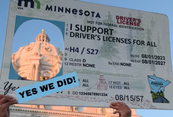 Driver's Licenses for All at the Capitol Building