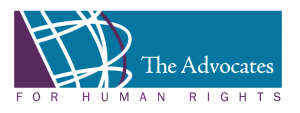 the advocates for human rights logo